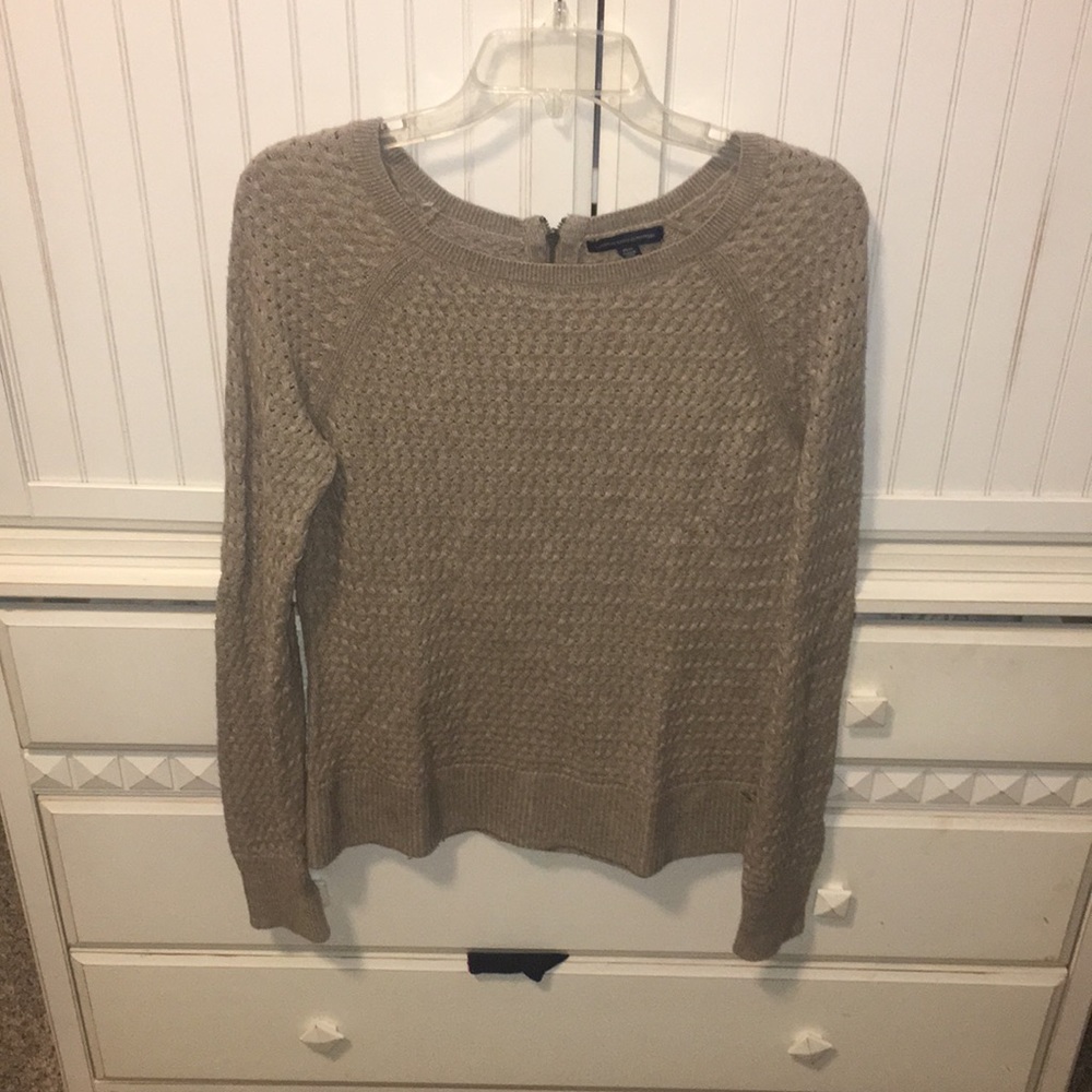 Tan colored sweater